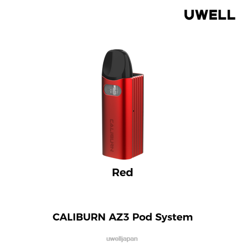 UWELL CALIBURN AZ3 キット（ポッドシステム） | UWELL Vape Disposable 赤 J0X2T147
